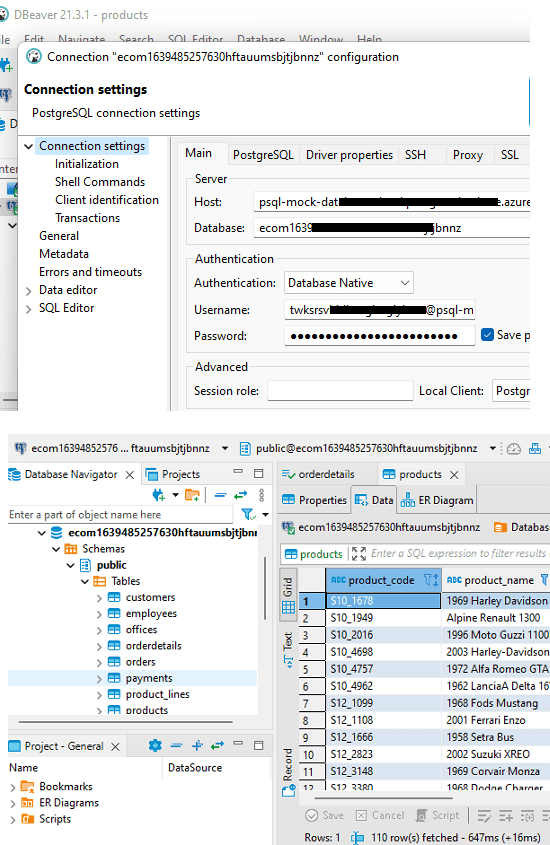 Postgres Database Connection in Dbeaver