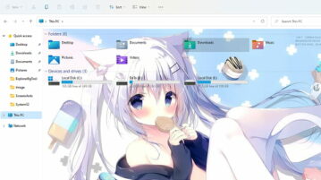 Set An Image as Windows Explorer Background in Windows 11