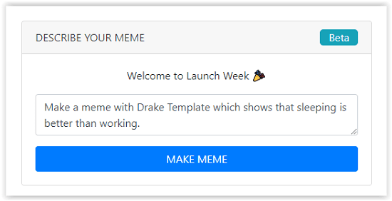 makememe.ai description