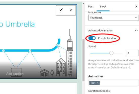 Advanced Animation Block