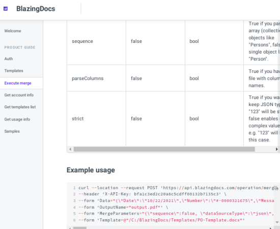 BlazingDocs Documentation