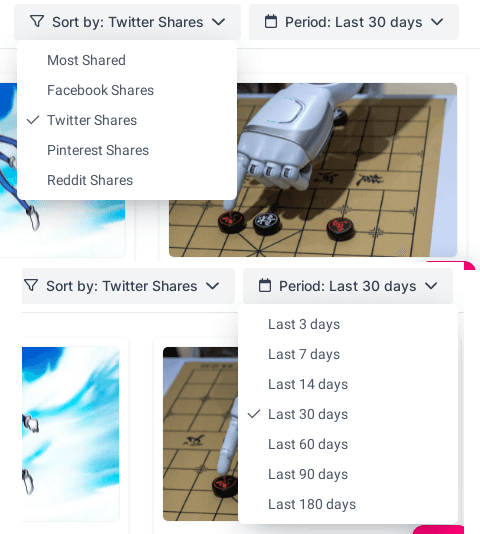 ContentIdeas Filters