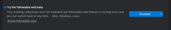 Followable Web Edge Flag