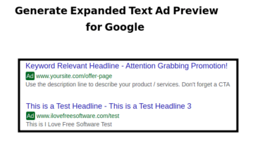 Free Google Ads Preview Generator