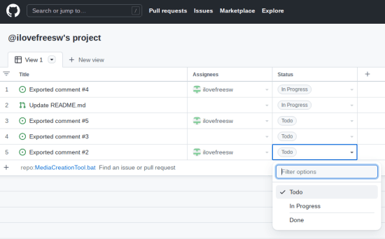 How to Use GitHub as a Projector Management Tool with Custom Feilds