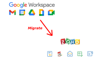 Migrate G-Suite to Zoho Workplace