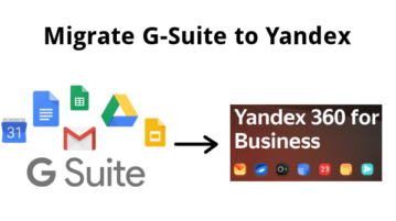 Migrate from G-Suite to Yandex 360 Free