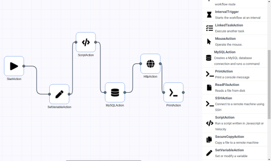 dopplertask create a workflow