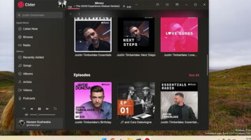 Free Apple Music Client for Windows to Play Songs and Videos Cider