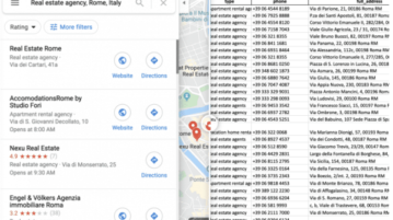 Free Google Maps Scraper to get businesses Name, Phone, Address, Site