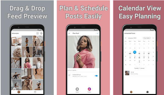 Free Instagram Post Planner app with Scheduling Option InPlan
