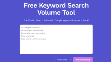 Free Online Bulk Keyword Research Tool: searchvolume.io