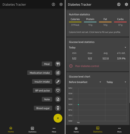 Glucose Tracker App