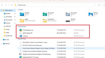 How to Pin Files in Windows 11 Explorer Quick Access