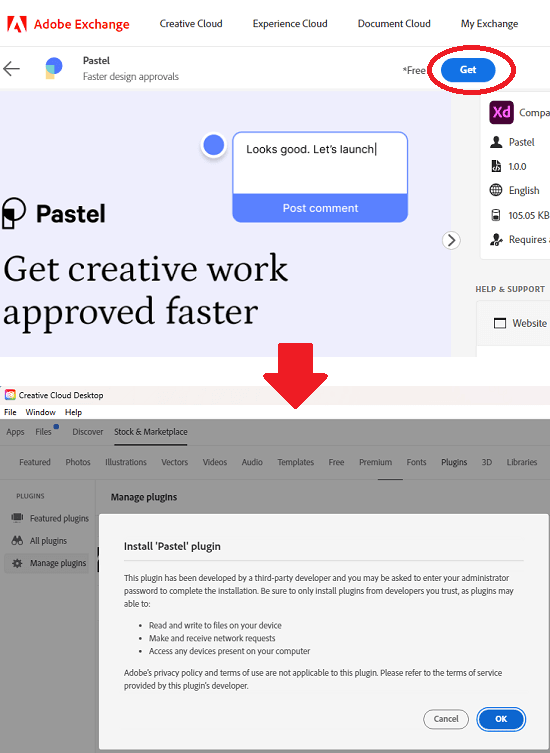 Pastel Plugin Install