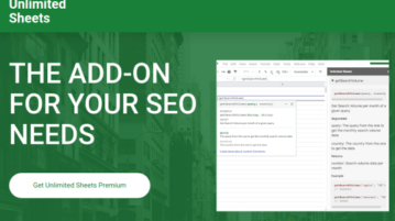SEO tool for Google Sheets to get Search Volume, Related Keywords