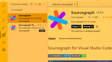 Sourcegraph Install