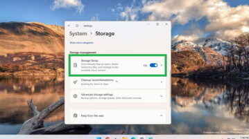 Enable Storage Sense in Windows 11 to Free Disk Space, Delete Temporary Files