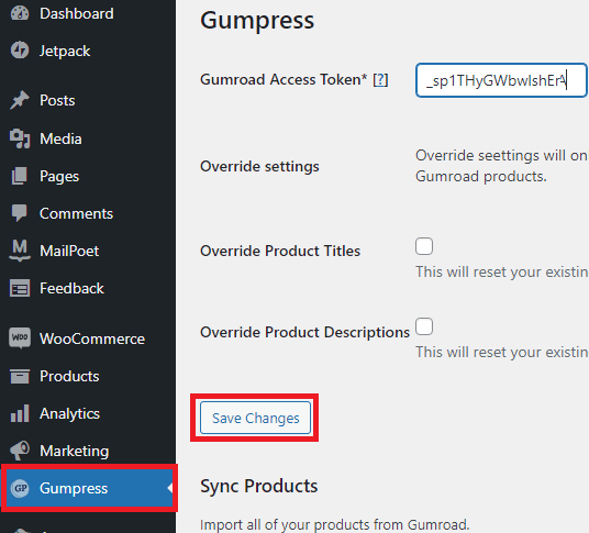 Gumpress Key