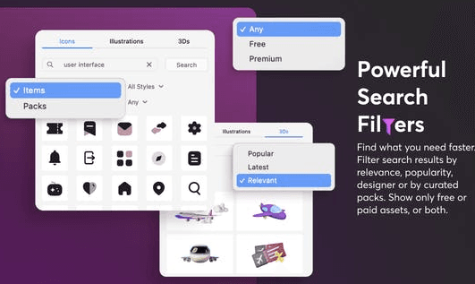 Iconscout Plugin for Adobe XD to Insert Icons, Illustrations, Graphics in XD