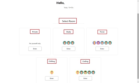Free Online Productivity Tool with White Noise to Focus on Work: Space4