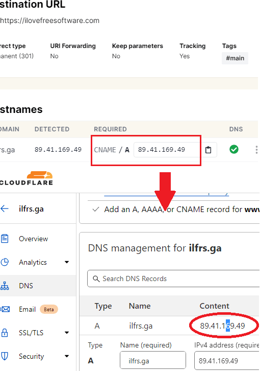 Update Domain in Registrar