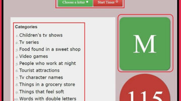 5 Free Scattergories List Generator Websites ESL Kids