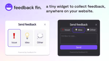 Free open-source Widget to Collect Feedback from any Site Feedback Fin