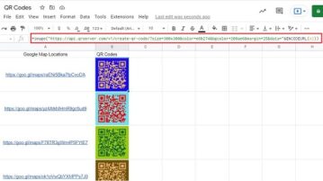 5 Free QR Code Generators for Google Sheets GOQR api