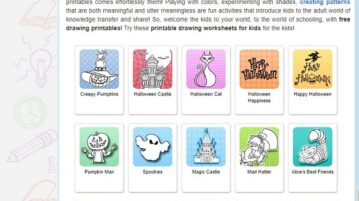 Download Free Printable Drawing Worksheets for Kindergarten from these 5 Websites