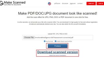 5 Free Websites to Make a PDF Look Hand Scanned Make Scanned