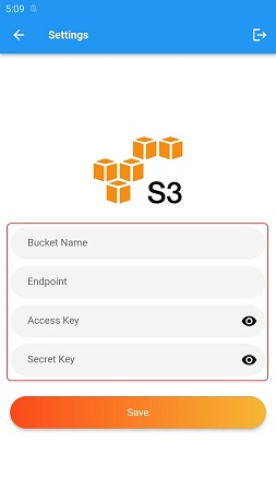 Simple S3 Settings