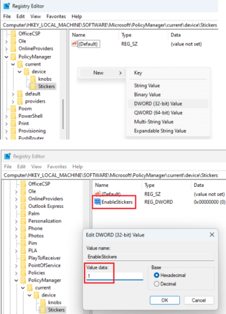 How to Enable and use Desktop Stickers in Windows 11