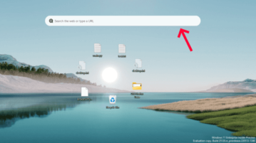 How to Disable new Desktop Search Bar in Windows 11