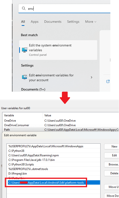 Platform Tools Configuration