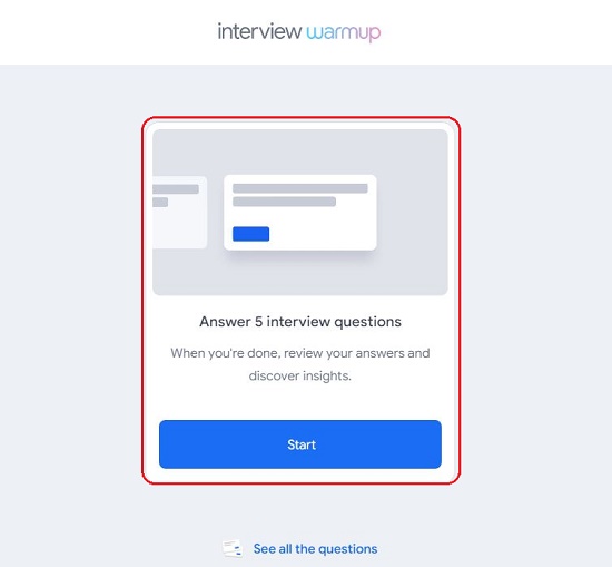 Answer 5 Interview questions