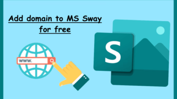 How to Add Custom Domain to Microsoft Sway Pages for Free