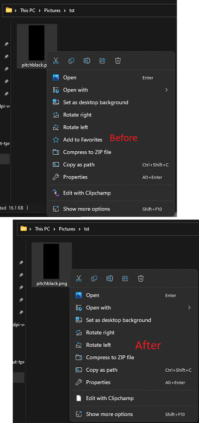 How to Remove Add to Favorites Context Menu Option from Windows 11