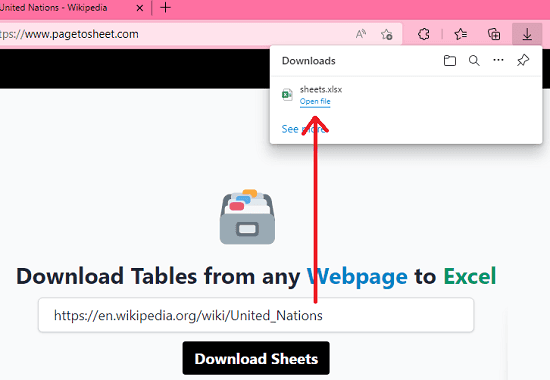 PageToSheet in Action