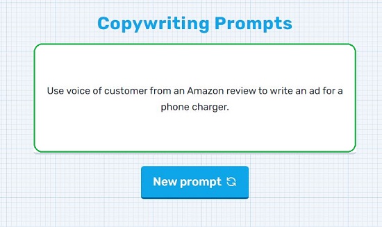 Copywriting Prompt 3