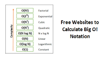 3 Free Big O Notation Calculator Websites to Calculate Code Complexity 5 Free Big O Notation Calculator Websites to Calculate Code Complexity