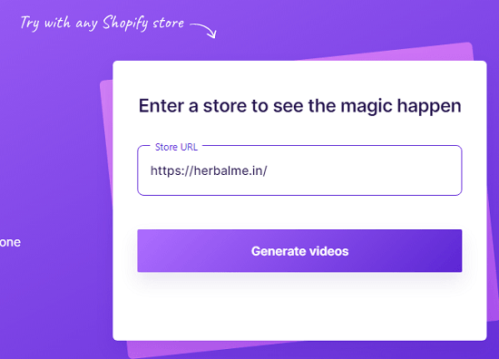 CreatorKit Enter URL