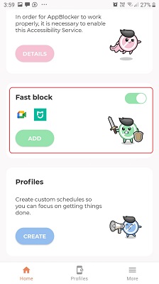 Enable Fast Block