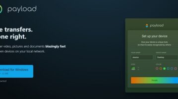 Free Secure File Sharing Software for LAN with Automatic Disocvery: Payload