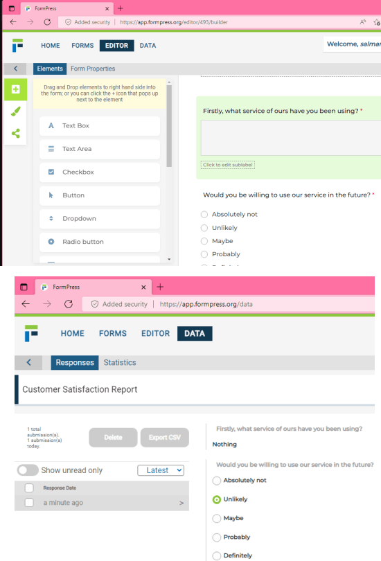 FormPress Open Source Form Builder