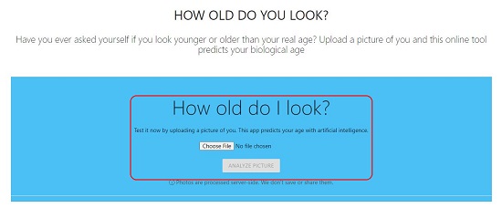How old you look