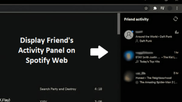 How to Display Friends Activity Tab on Spotify Web Player How to Display Friends Activity Tab on Spotify Web Player