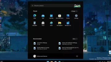 Make Windows 11 Taskbar Black without Changing Theme