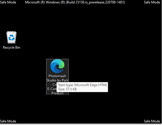 Safe Mode Windows 11 Logged In