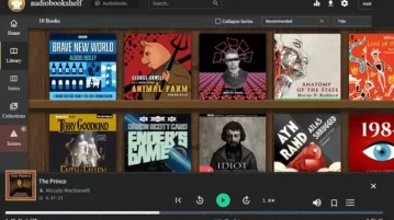 Self hosted Audiobook and Podcast Platform Audiobookshelf